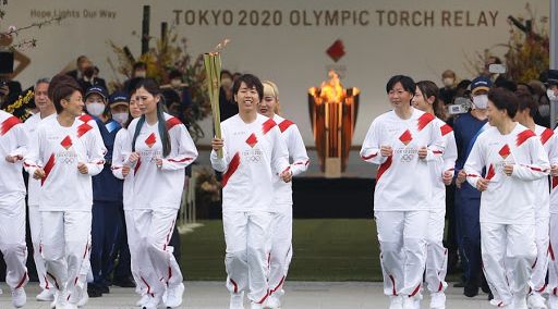 Follow the Olympic Torch Relay to Tokyo - Osaka - Day 2