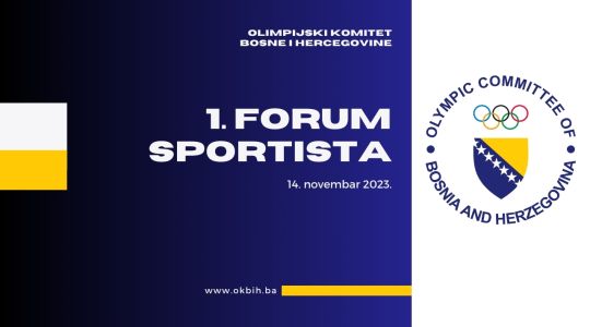 OK BiH | 1. Forum sportista Bosne i Hercegovine | 14.11.2023.