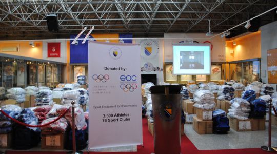 Donacija sportske opreme klubovima