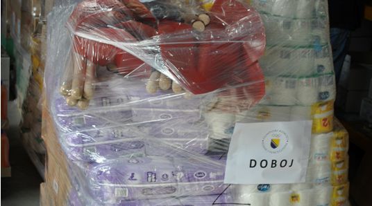 Pomoć poplavljenim područjima BiH 2014