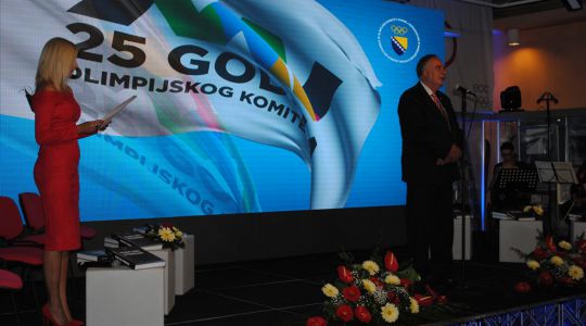 PROSLAVA 25. GODINA POSTOJANJA OLIMPIJSKOG KOMITETA BIH I PROMOCIJA MONOGRAFIJE OLIMPIJSKI SPOMENAR - 2.DIO