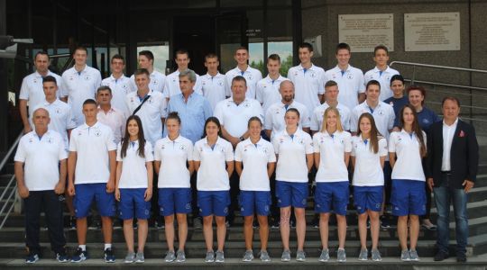 Predstavljanje bh. tima za EYOF Gyor 2017