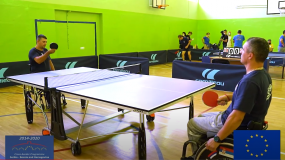 OK BiH - Egzibicioni meč u parastonom tenisu - projekat PARAINSPIRED!