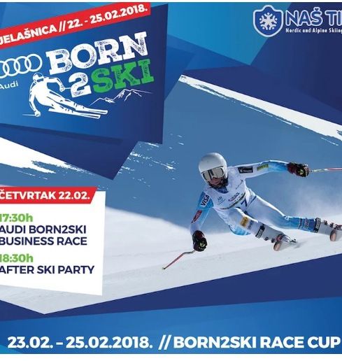 BORN2SKI festival alpskog skijanja – poslovne trke više od 120 učesnika iz 30 kompanija