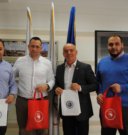 Taekwondo savez BiH u posjeti Olimpijskom komitetu BiH