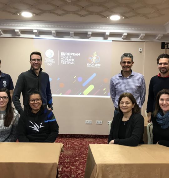 Preparations for the organization of EYOF 2019