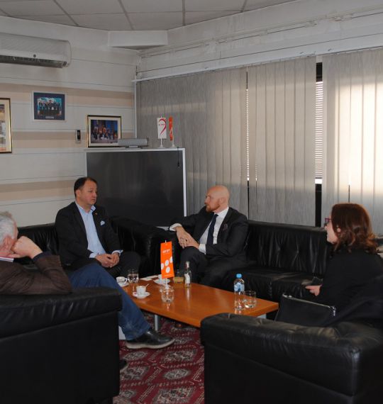 UK Ambassador H.E. Matthew Field visits NOC BIH