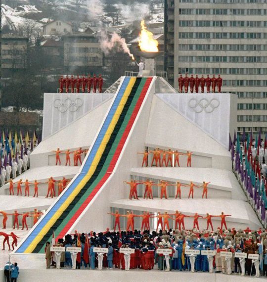 35 years since the beginning of the '84 Sarajevo Winter Olympics