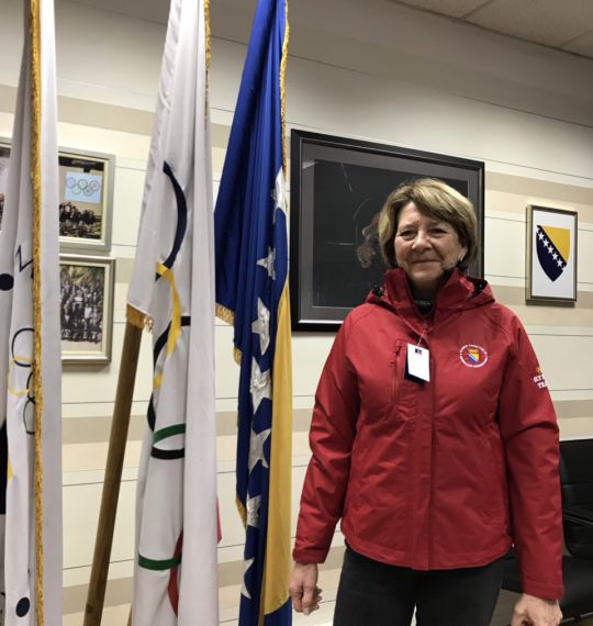 Visit of Ms.Pamela Vipond, Deputy Director of Olympic Solidarity