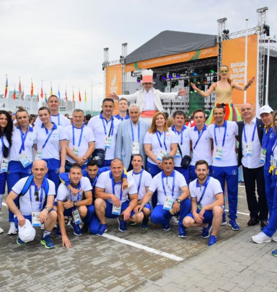 Ceremonija dobrodošlice za učesnike EI Minsk 2019