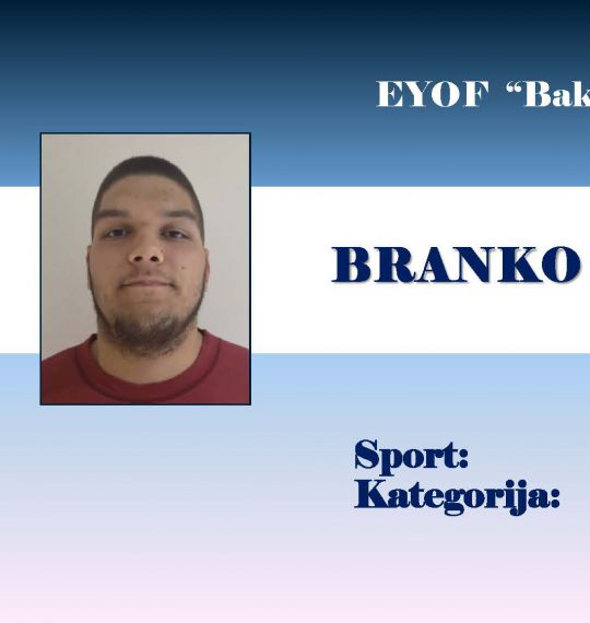 BiH tim EYOF Baku 2019