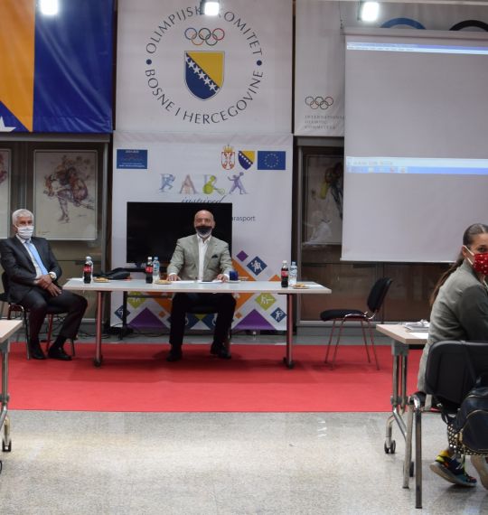 Mujezinović, Štetić & Šegedin - new NOC BIH scholarship holders