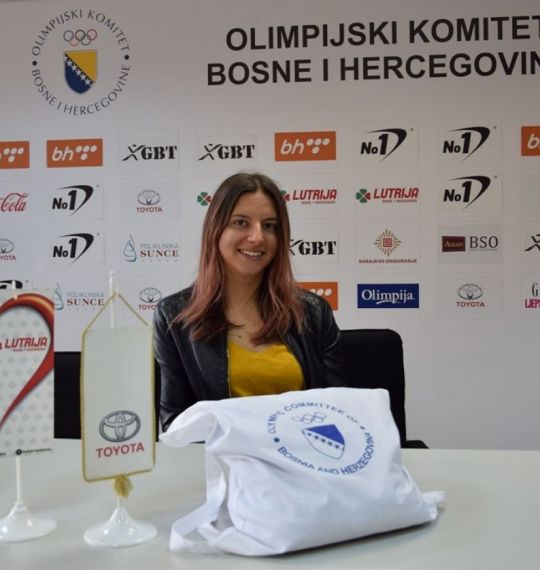 Additional support for Elvedina Muzaferija approved by NOC BIH