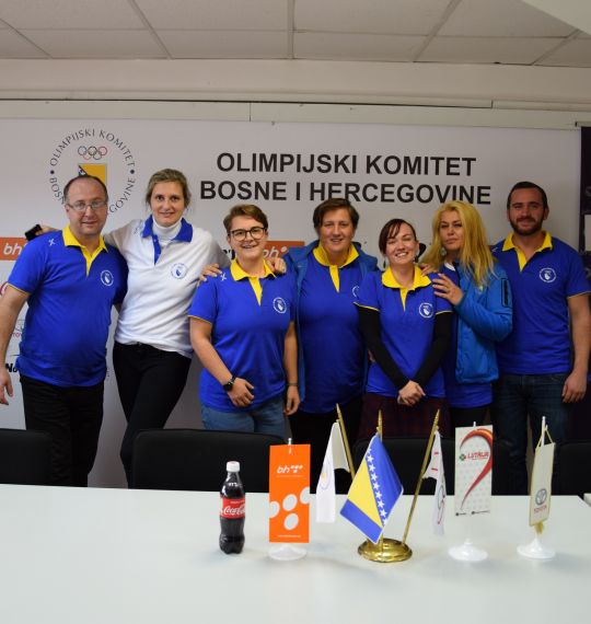 The administration of NOC BIH congratulates Amel Tuka!