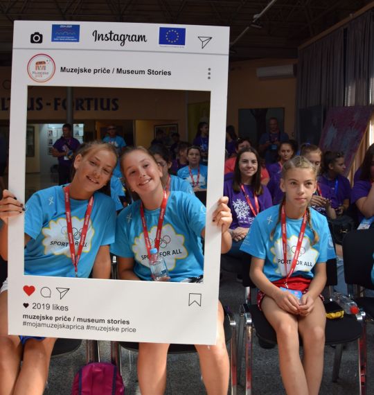 Finalisti Sportskih igara mladih 2019 u posjeti Olimpijskom muzeju