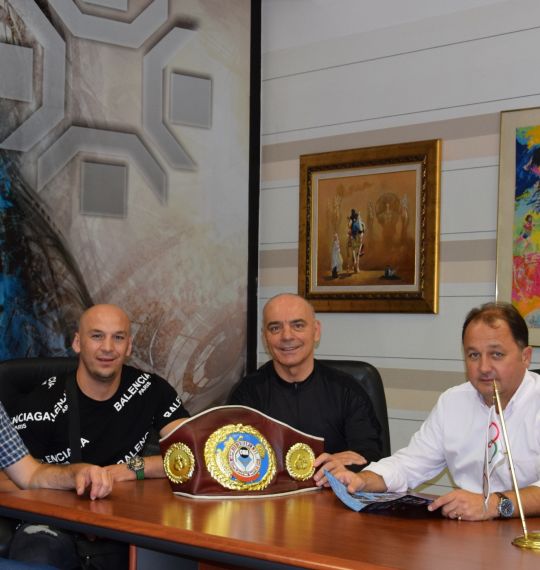 Current European Champion Edin Puhalo visited NOC BIH