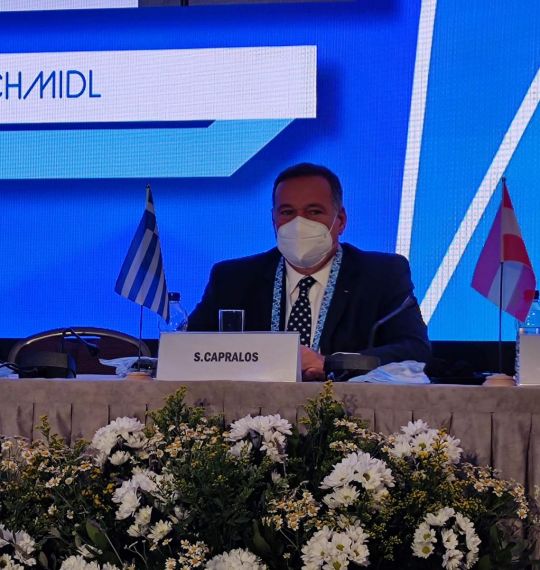 EOK | Spiros KAPRALOS is the new president of the European Olympic Committees