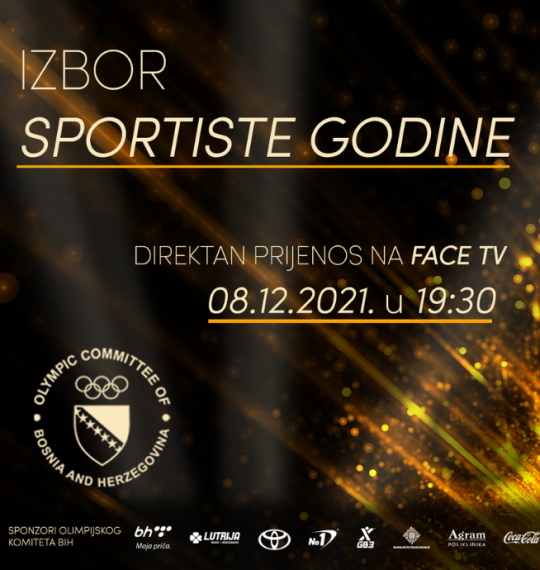 Jubilarni, 10. izbor sportiste godine Olimpijskog komiteta Bosne i Hercegovine