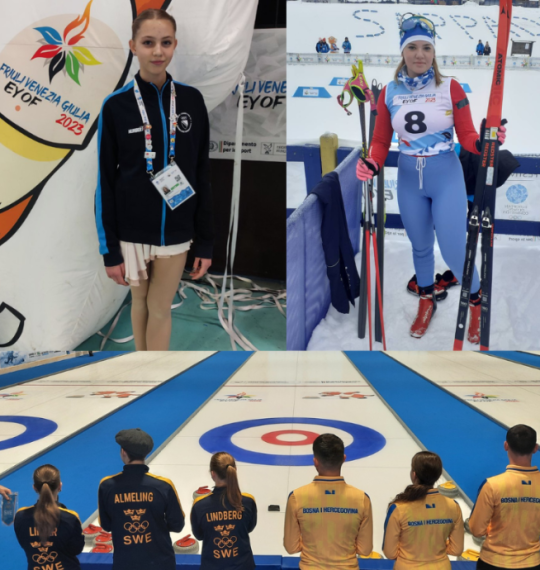 Results of the BiH team EYOF Friuli Venezia Giulia 2023