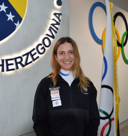 Elvedina Muzaferia | 10th place in the European Cup race in France