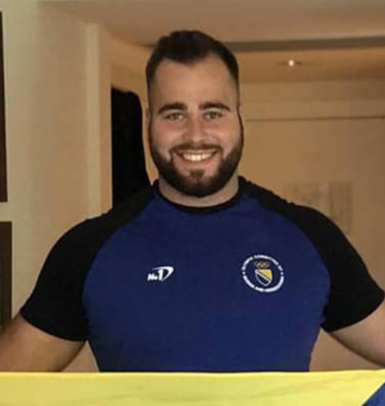 Olympian Mesud Pezer second at the meeting 'Orleans Cup' in Pola