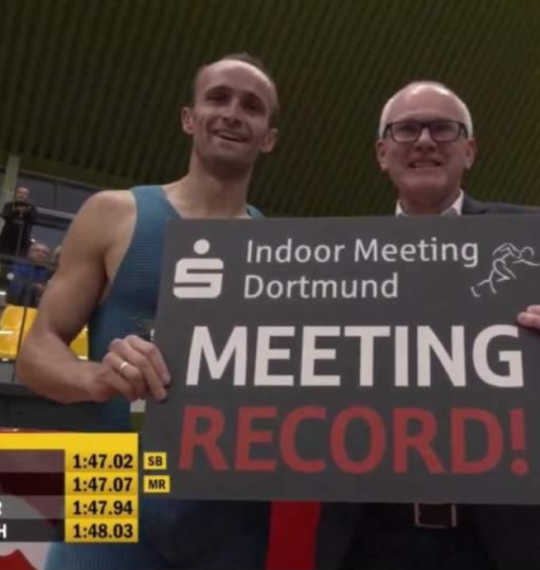 Amel Tuka | Indoor championship in Dortmund