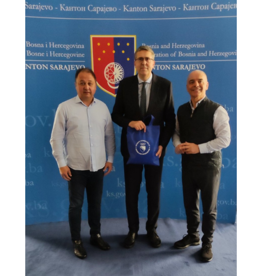 OC BIH VISITS THE MINISTER OF CULTURE AND SPORTS OF THE CANTON OF SARAJEVO