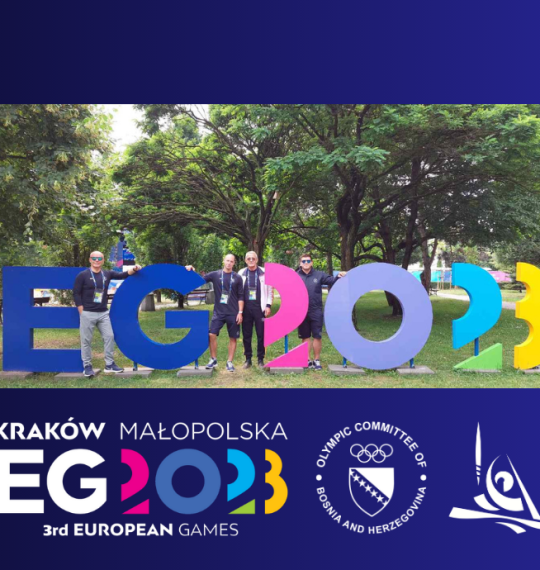 Presidency of the NOC BIH visited BIH team EG Krakow Malopolska