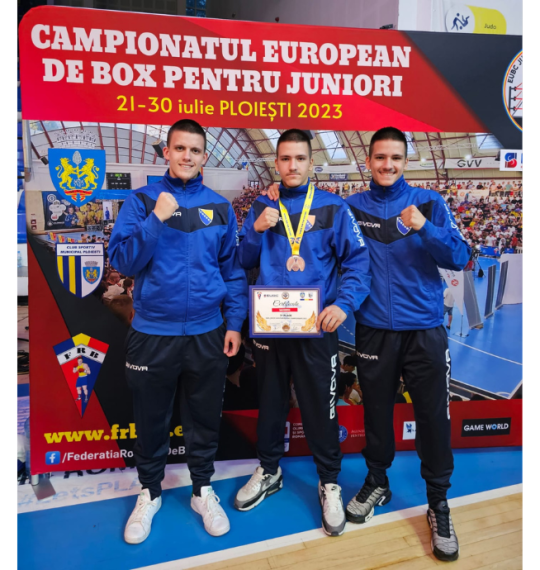 Tarik Kunovac won bronze at the European Junior Championship