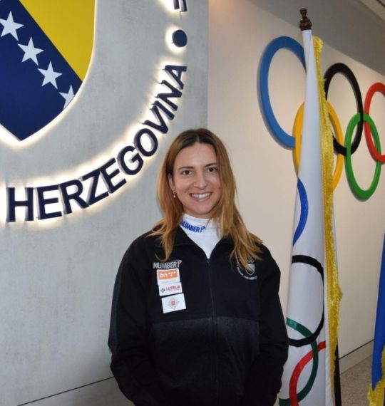 OC BiH AWARDED ELVEDINA'S MUZAFERIJA FOR ACHIEVED RESULTS