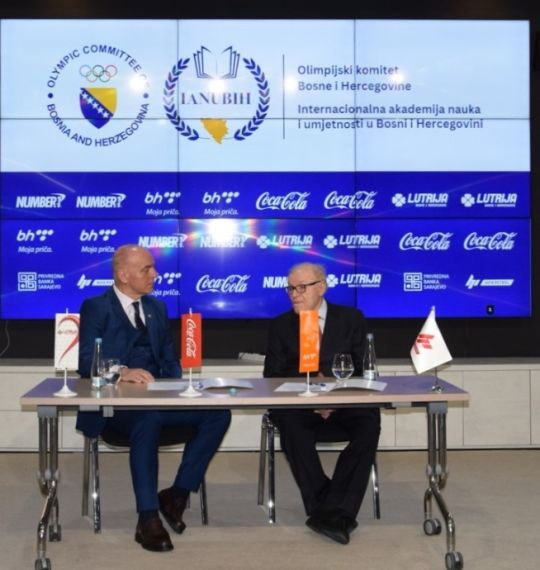 OK BiH potpisao Memorandum o razumijevanju sa Internacionalnom akademijom nauka i umjetnosti u BiH