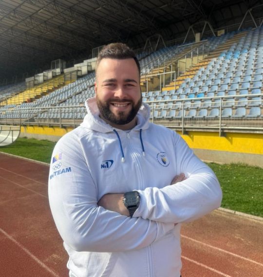 Bronze medal for Mesud Pezer at the European Cup in throwing