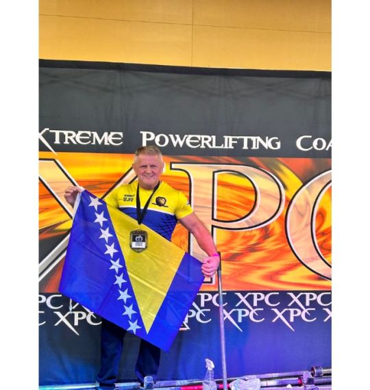 SEJFO ŠEHOVIĆ BREAKS THE WORLD RECORD IN POWERLIFT/DEADLIFT UP TO 75 KG