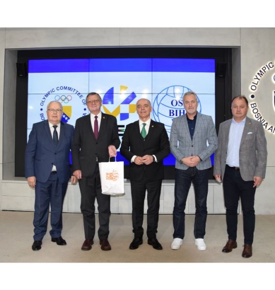 OK BiH | A meeting with the president of the European Volleyball Confederation (CEV) was held