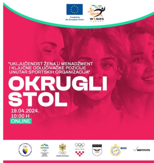 ODRŽAN OKRUGLI STO O TEMI UČEŠĆA ŽENA U TOP MENADŽMENTU SPORTSKIH ORGANIZACIJA