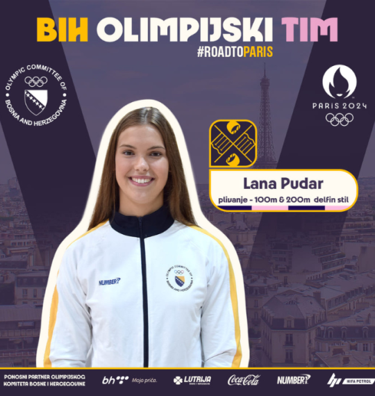 Lana Pudar | BIH Olympic Team Paris 2024