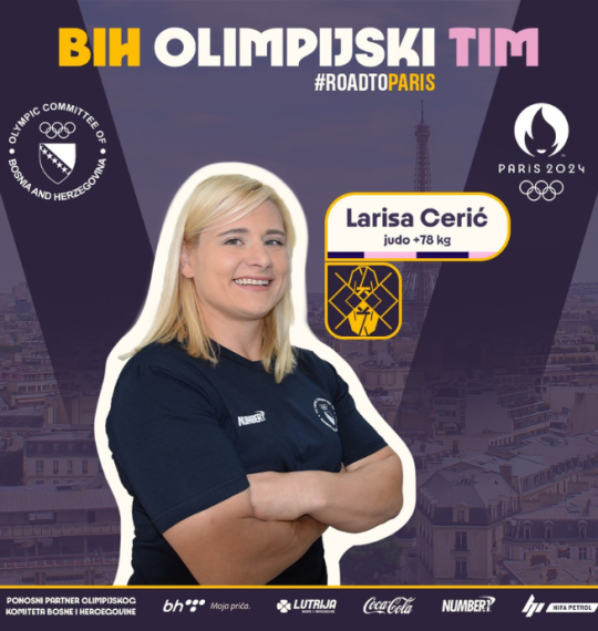 Larisa Cerić | BIH Olimpijski tim Pariz 2024