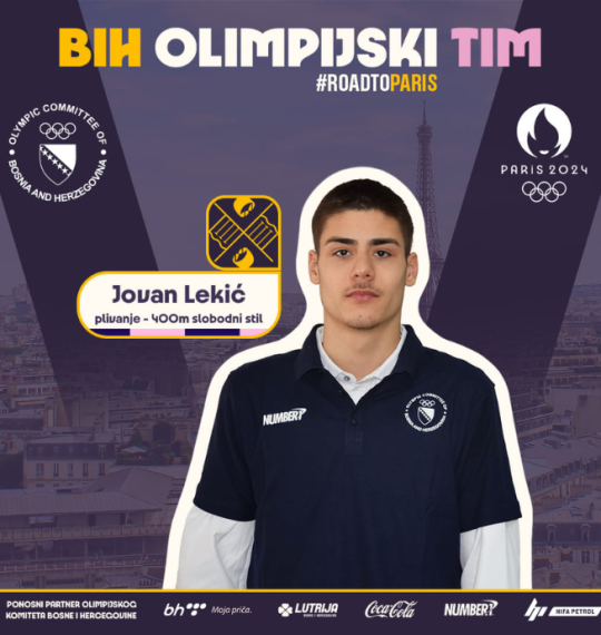 Jovan Lekić | BIH Olympic Team Paris 2024