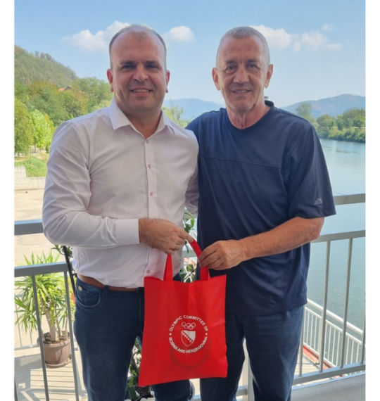 Potpredsjednik OK BiH prof. dr Milanko Mučibabić učestvuje na džudo seminaru u Zvorniku