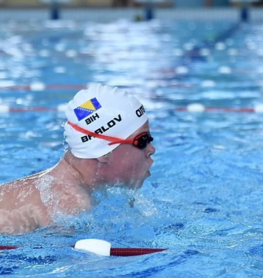 Ismail Barlov won a silver medal at the Paralympic Games