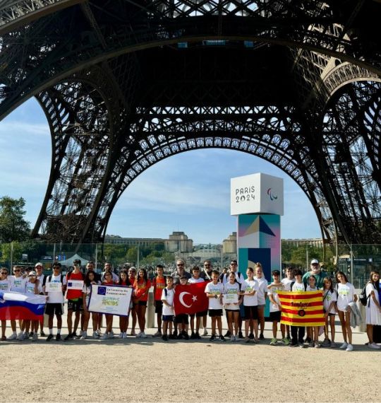 U sklopu EU projekta "Olympic Kids" - djeca iz 7 zemalja posjetili Paraolimpijske igre u Parizu