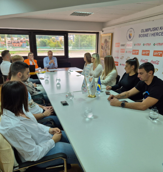Amel Tuka re-elected as President of the Athletes Commission