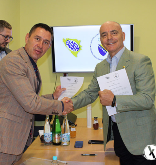 Podrška Olimpijskog komiteta BIH vizionarskim idejama Ragbi saveza