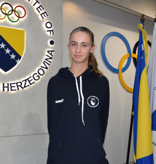 OC BiH supported the brilliant Tea Kovačević with 15 000 KM