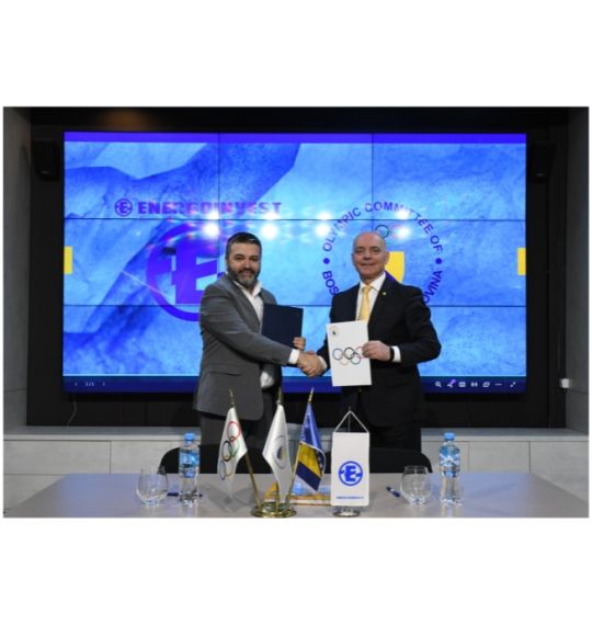 Potpisan memorandum o saradnji između Olimpijskog komiteta BiH i Energoinvesta
