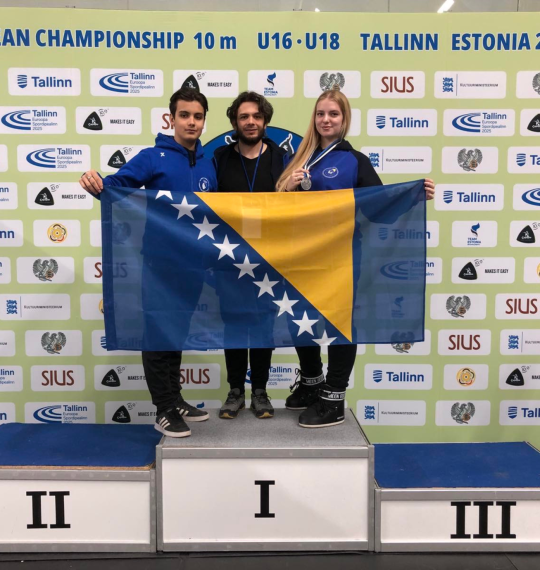 Zakira Pušina, European Cadet Vice Champion