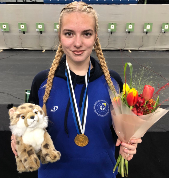 Zakira Pushina European champion!