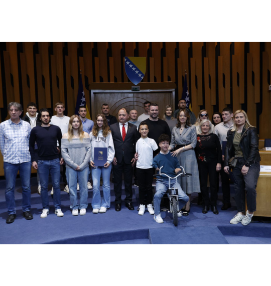 Ismail Barlov i pedeset dvoje zaslužnih i vrhunskih sportista nagrađeni na svečanosti u Sarajevu