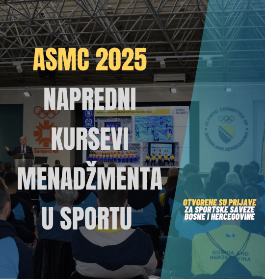 Napredni kursevi menadžmenta u sportu ASMC 2025