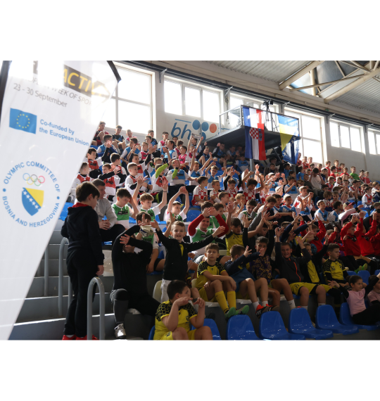 The European Sports Week officially opens in Cazin!